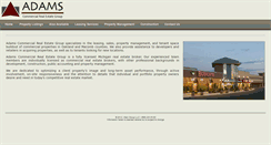 Desktop Screenshot of adamscreg.com